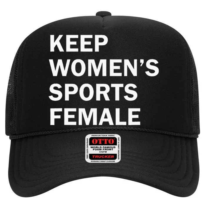 Keep Sports Female High Crown Mesh Trucker Hat