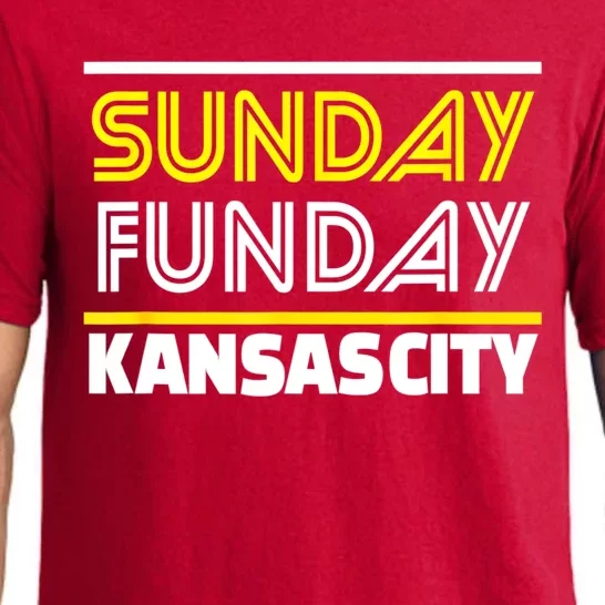 KC Sunday Funday Kansas City Sunday Funday Pajama Set