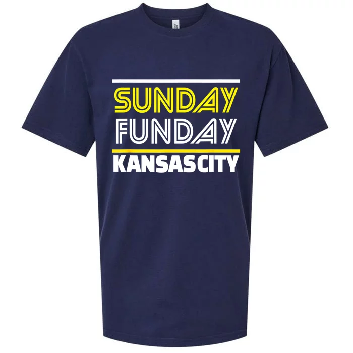 KC Sunday Funday Kansas City Sunday Funday Sueded Cloud Jersey T-Shirt