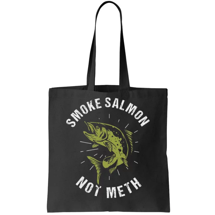 King Salmon Fishing Fisherman Tote Bag