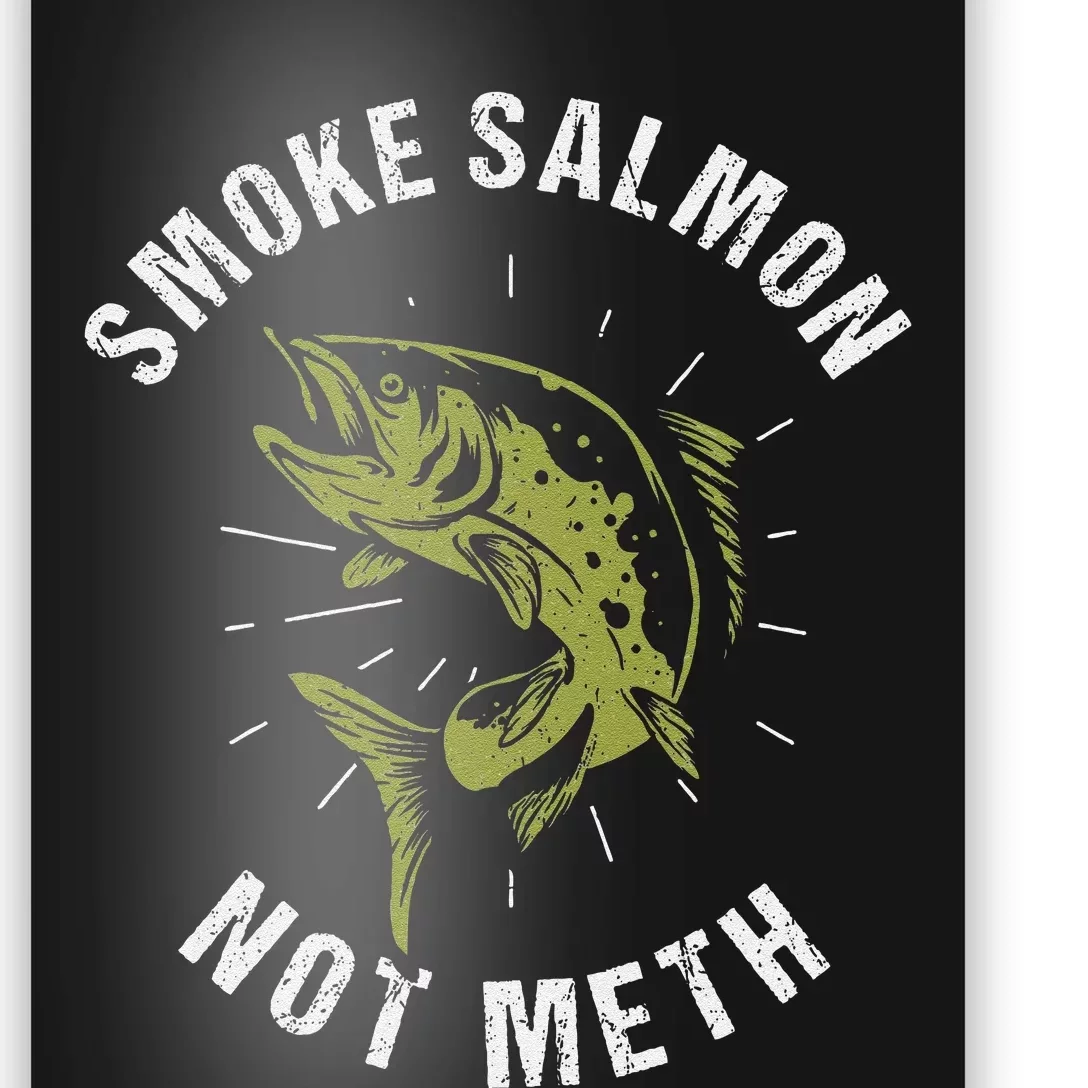 King Salmon Fishing Fisherman Poster