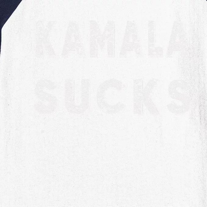 Kamala Sucks Funny Kamala Harris Sucks Baseball Sleeve Shirt