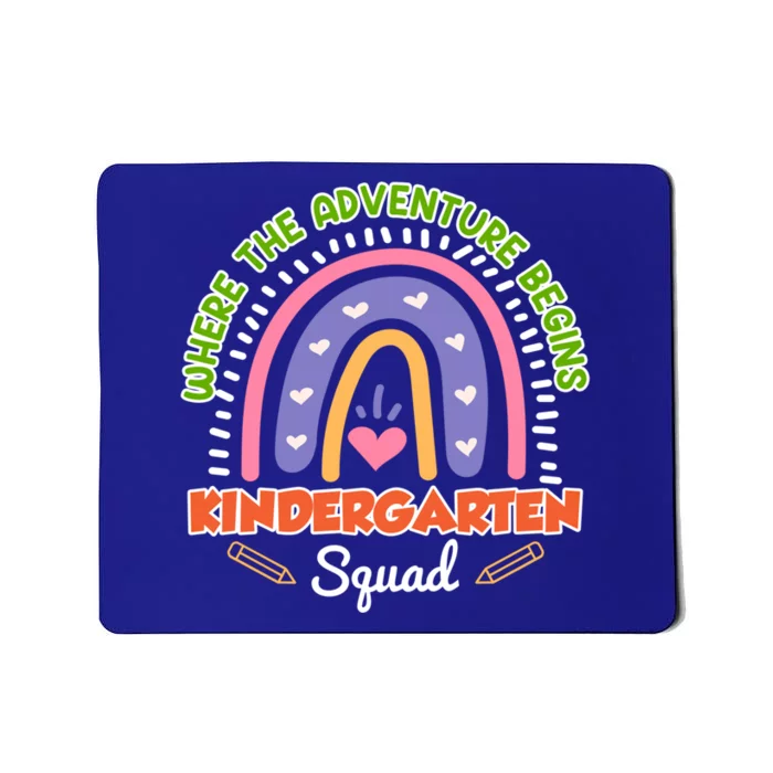 Kindergarten Squad Group Teacher Kindergarten Gift Mousepad