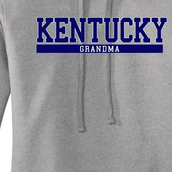 Kentucky State Grandma Sports Women's Pullover Hoodie