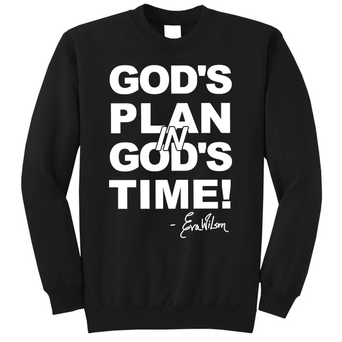 Klever Shirtz GodS Plan In GodS Time Sweatshirt