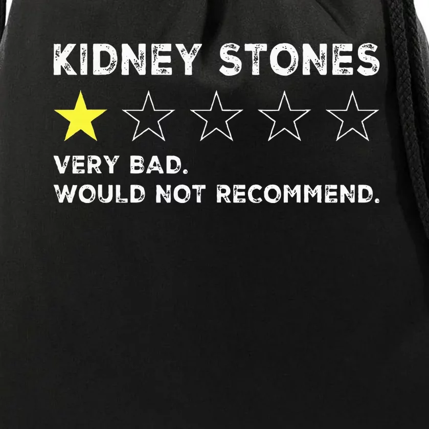 Kidney Stones Get Well Soon Recovery Drawstring Bag