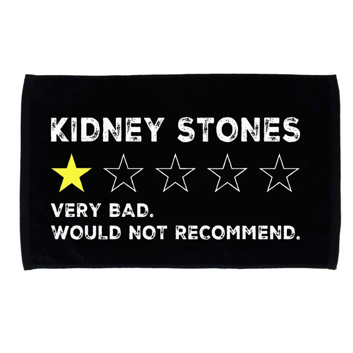 Kidney Stones Get Well Soon Recovery Microfiber Hand Towel