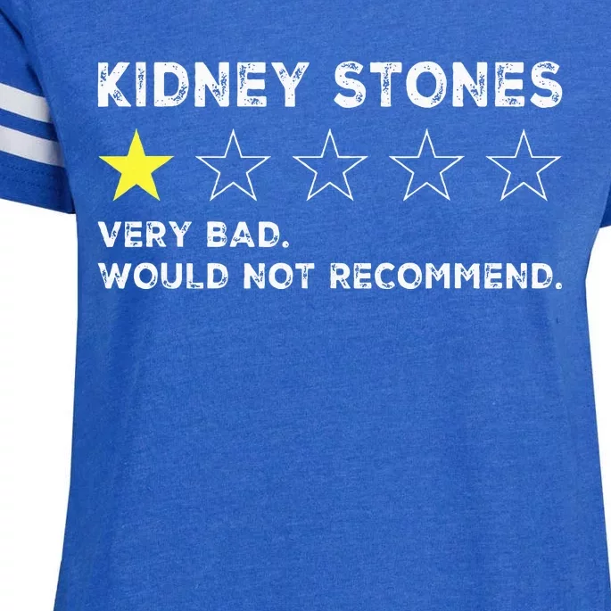 Kidney Stones Get Well Soon Recovery Enza Ladies Jersey Football T-Shirt