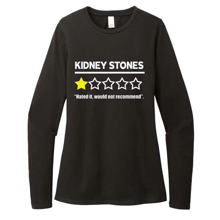 Kidney Stones Get Well Soon Funny Recovery Souvenir Womens CVC Long Sleeve Shirt