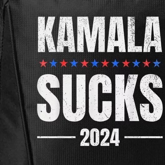 Kamala Sucks Harris President Election 2024 Trump Halloween City Backpack