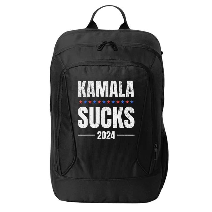 Kamala Sucks Harris President Election 2024 Trump Halloween City Backpack