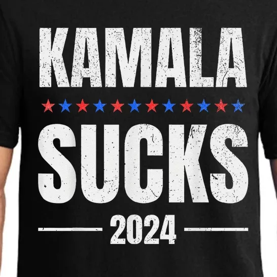 Kamala Sucks Harris President Election 2024 Trump Halloween Pajama Set