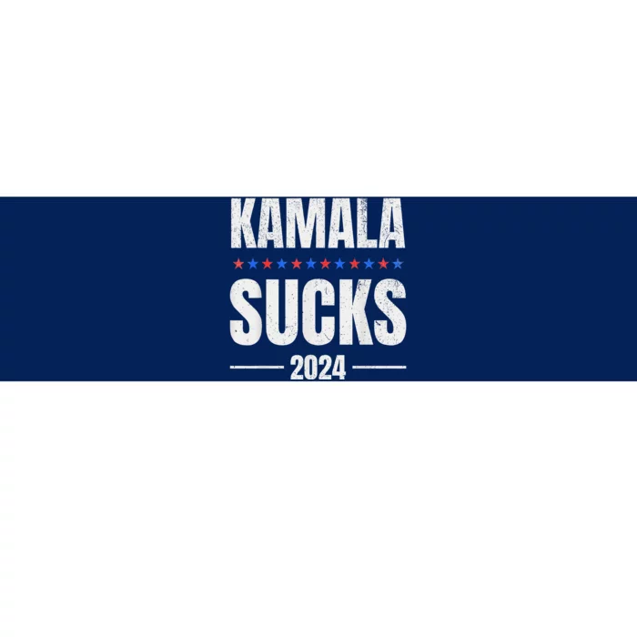 Kamala Sucks Harris President Election 2024 Trump Halloween Bumper Sticker