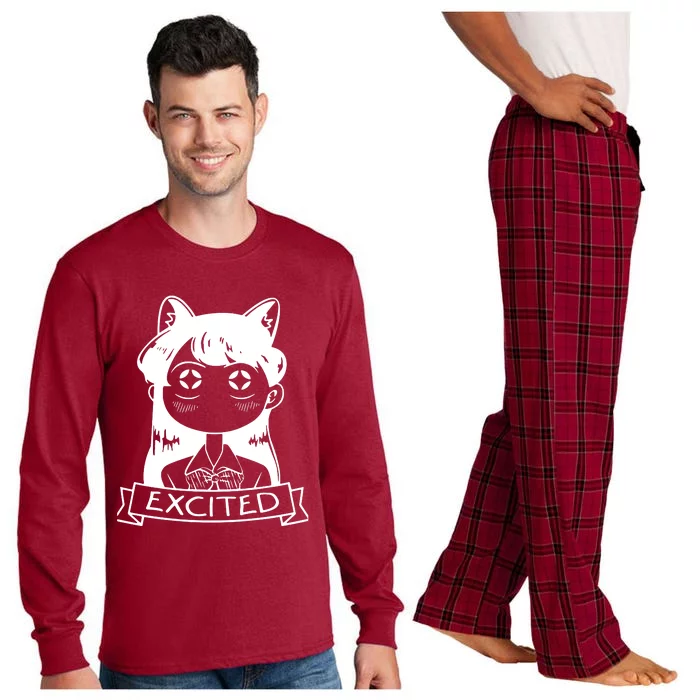 Komi San Is Excited Long Sleeve Pajama Set