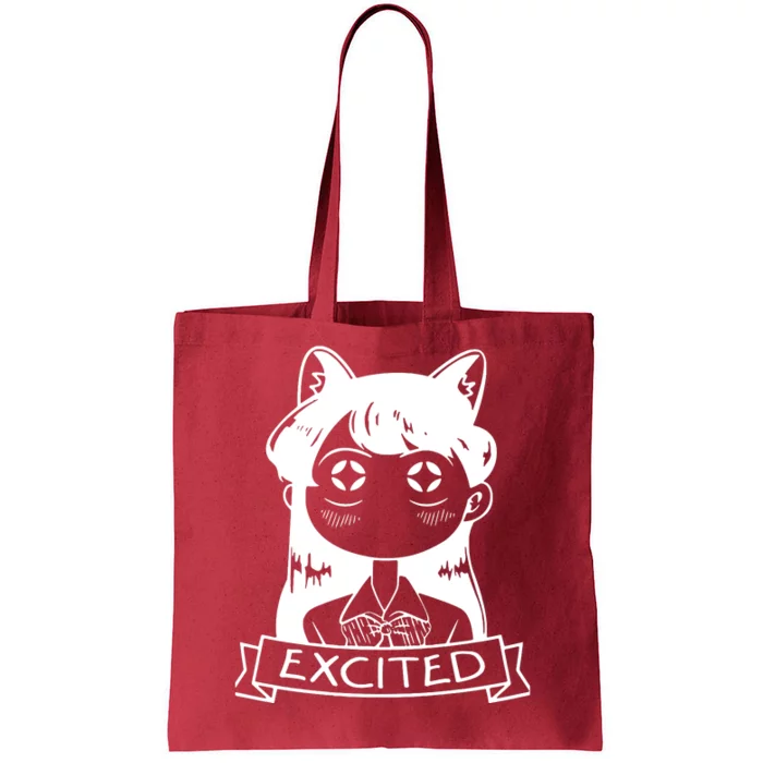 Komi San Is Excited Tote Bag