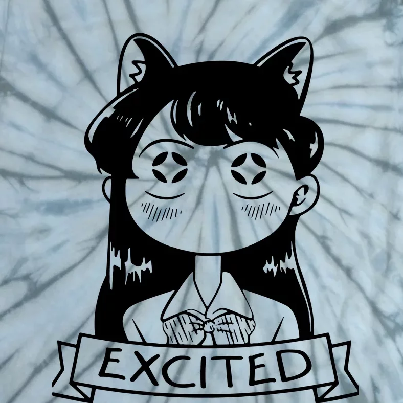 Komi San Is Excited Tie-Dye T-Shirt