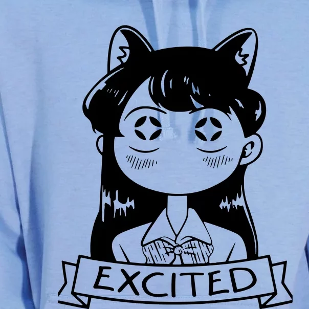 Komi San Is Excited Unisex Surf Hoodie