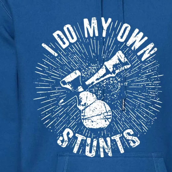 Kendama Stunts I Do My Own Spirit Of Kendama Cute Gift Premium Hoodie