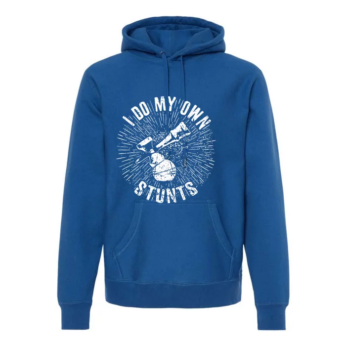 Kendama Stunts I Do My Own Spirit Of Kendama Cute Gift Premium Hoodie