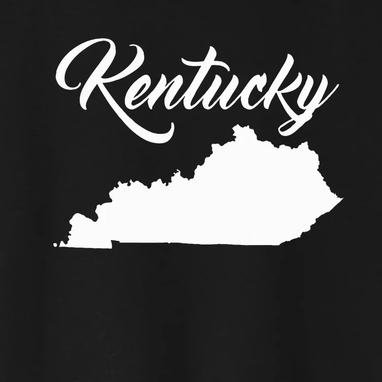 Kentucky State I Gift Women's Crop Top Tee