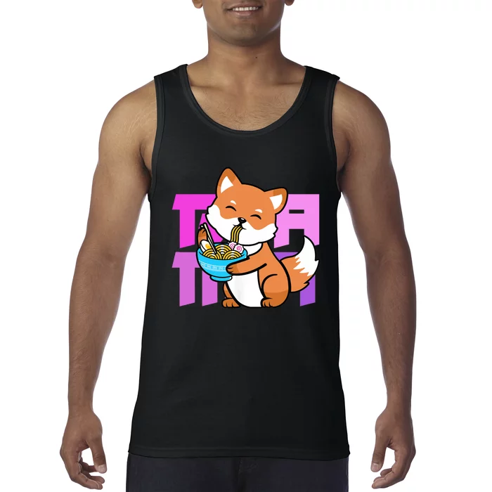 Kawaii Shiba Inu Ra Anime Neko Teen Tank Top