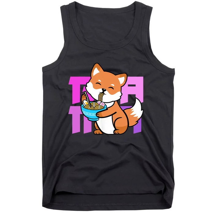 Kawaii Shiba Inu Ra Anime Neko Teen Tank Top