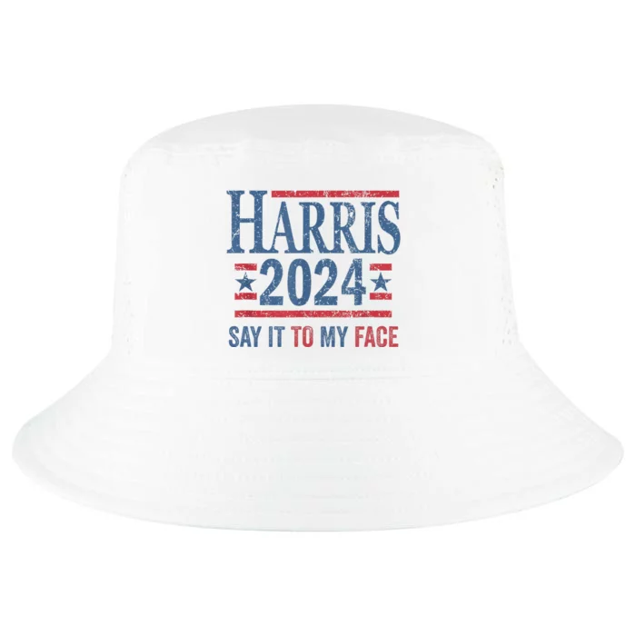 Kamala Say It To My Face Cool Comfort Performance Bucket Hat