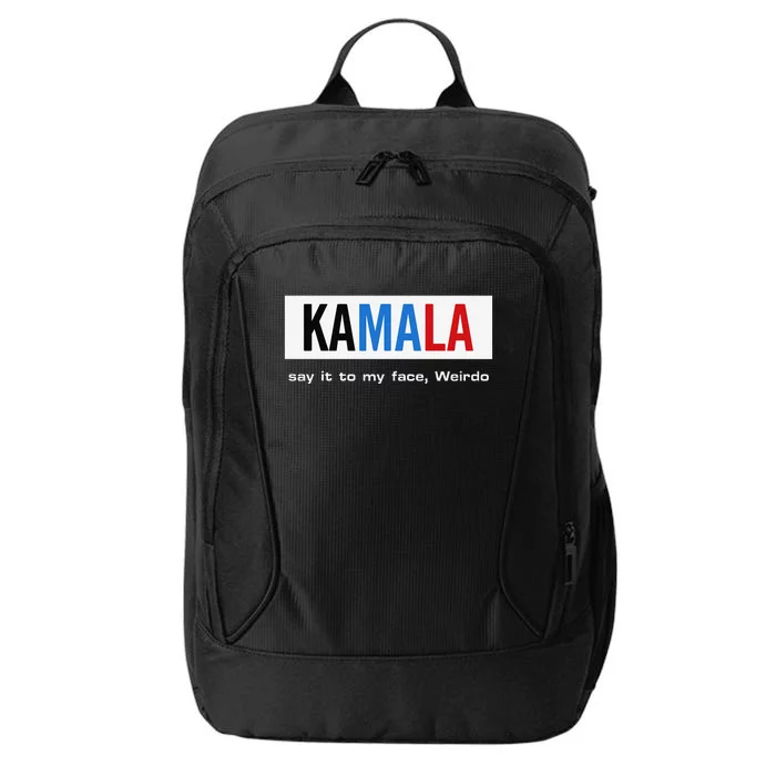 Kamala Say It To My Face Weirdo City Backpack