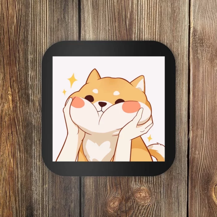 Kawaii Shiba Inu Coaster