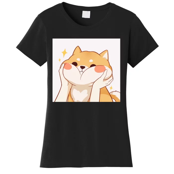 Kawaii Shiba Inu Women's T-Shirt