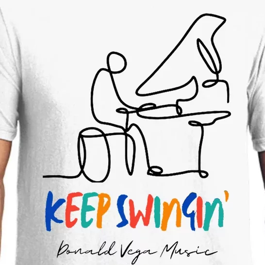 Keep Swingin Jazz Piano Player Pajama Set