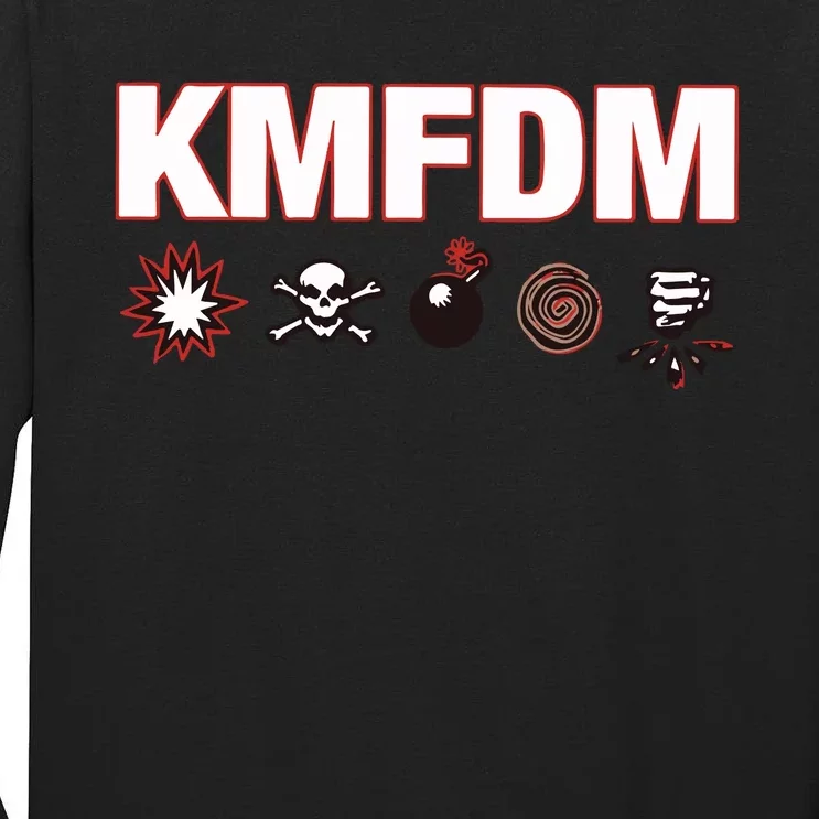 Kmfdm Symbols Tall Long Sleeve T-Shirt