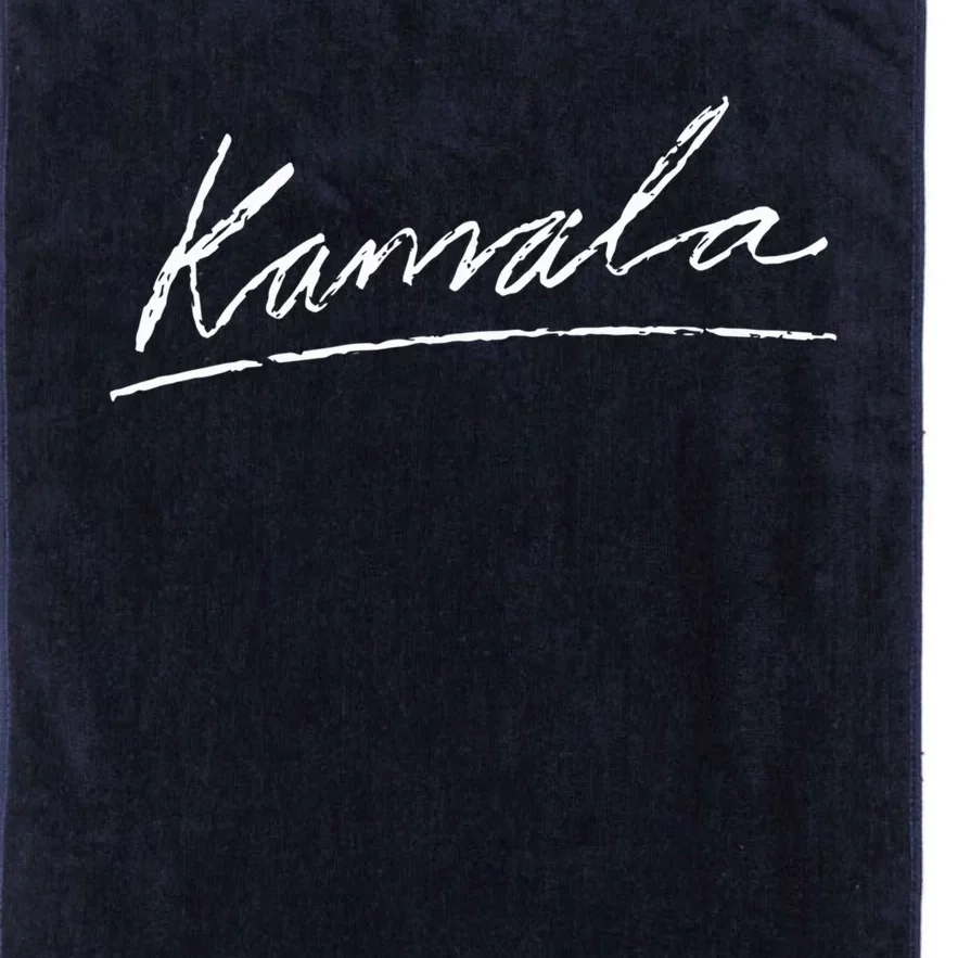 Kamala Signature Kamala Harris For President 2024 Platinum Collection Golf Towel