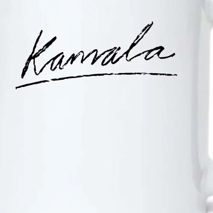 Kamala Signature Black Color Changing Mug