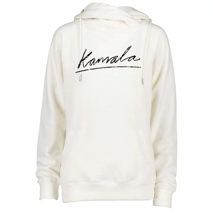 Kamala Signature Womens Funnel Neck Pullover Hood