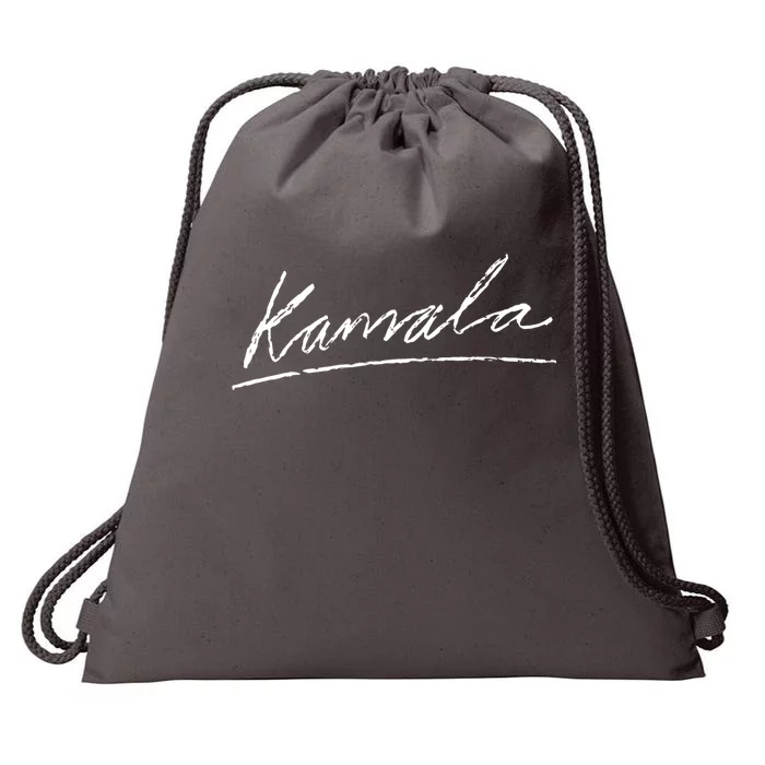 Kamala Signature Drawstring Bag