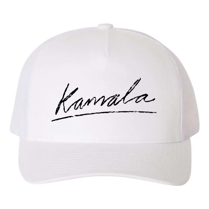 Kamala Signature Yupoong Adult 5-Panel Trucker Hat