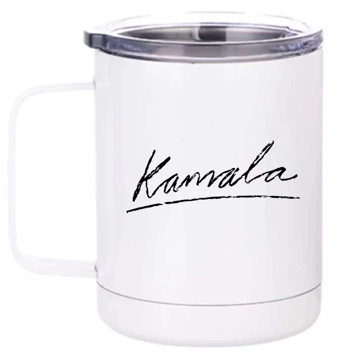 Kamala Signature Front & Back 12oz Stainless Steel Tumbler Cup