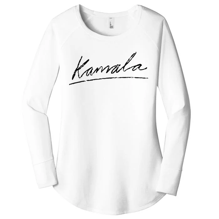 Kamala Signature Women's Perfect Tri Tunic Long Sleeve Shirt