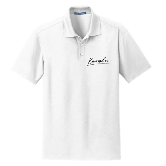 Kamala Signature Dry Zone Grid Performance Polo