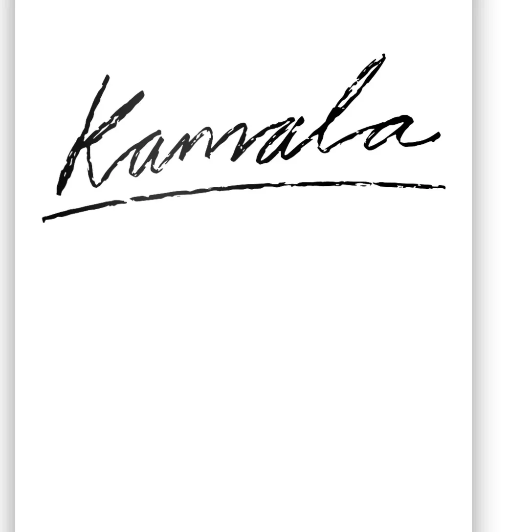 Kamala Signature Poster