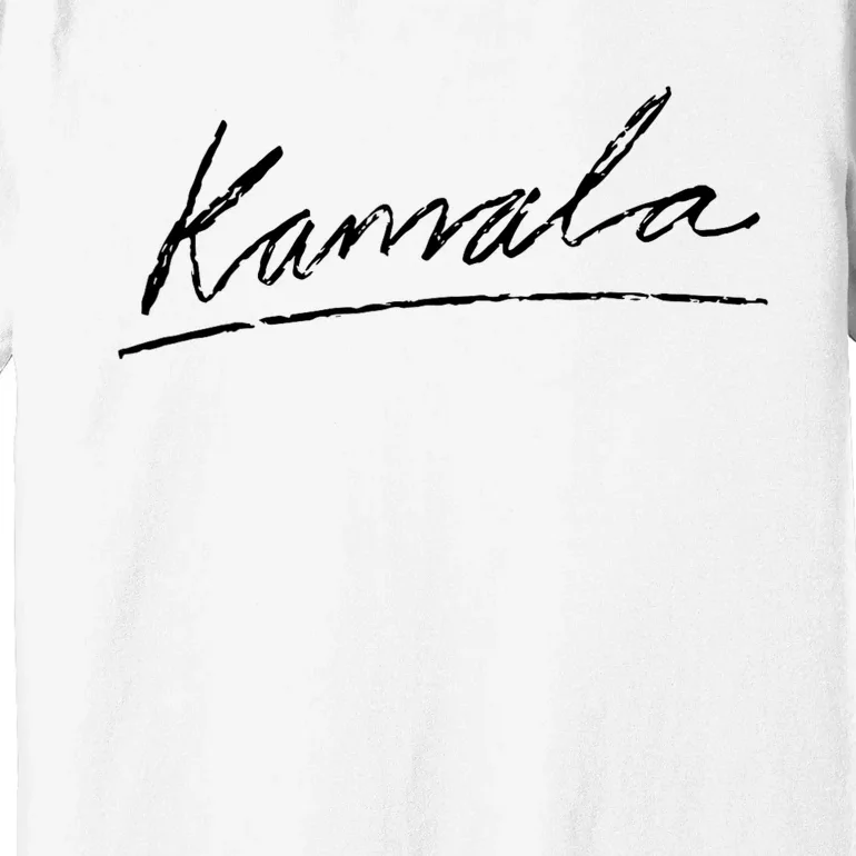 Kamala Signature Premium T-Shirt