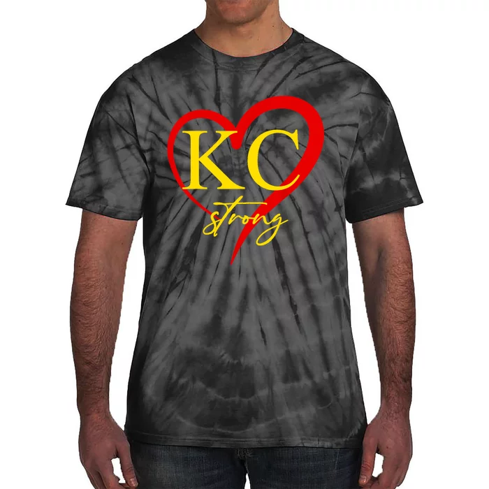 Kc Strong Kansas City Strong Tie-Dye T-Shirt