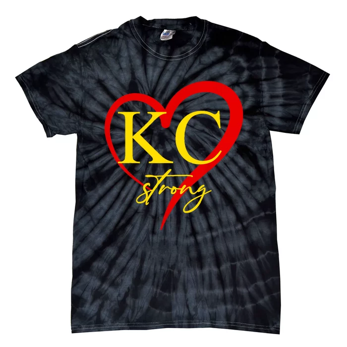 Kc Strong Kansas City Strong Tie-Dye T-Shirt