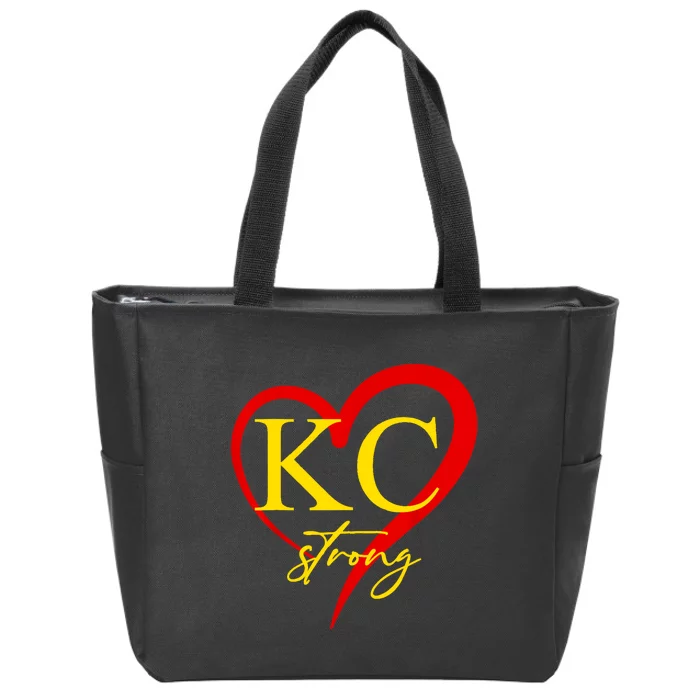 Kc Strong Kansas City Strong Zip Tote Bag