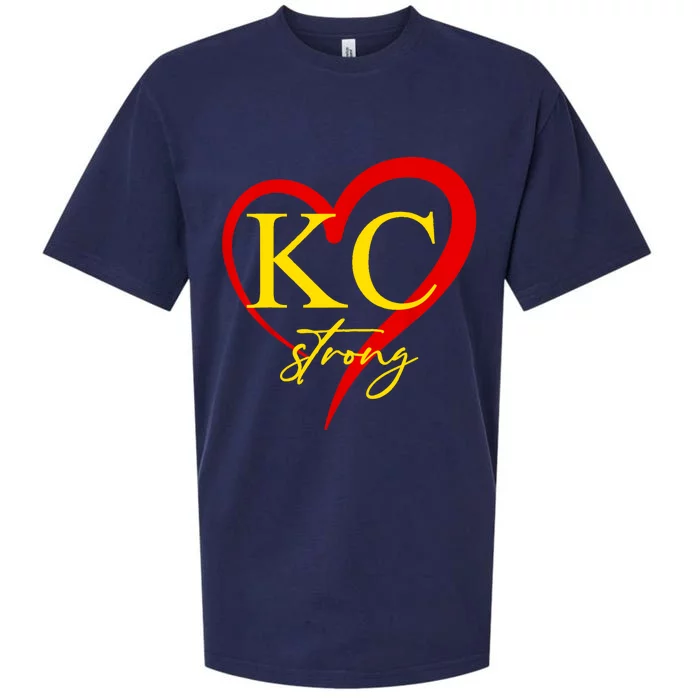 Kc Strong Kansas City Strong Sueded Cloud Jersey T-Shirt