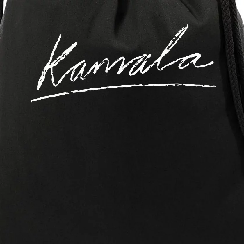 Kamala Signature Drawstring Bag