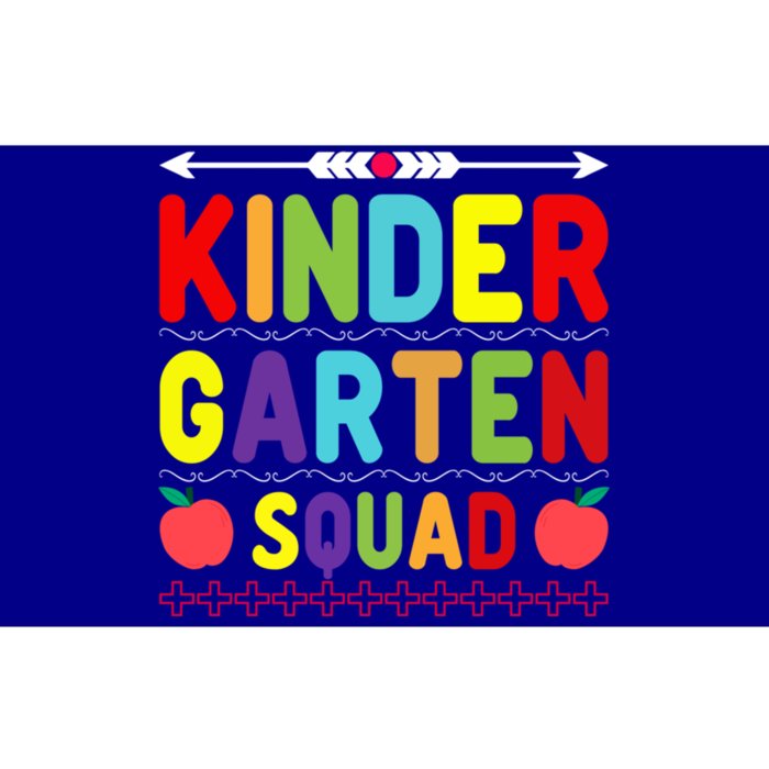 Kindergarten Squad Kinder Team Happy First Day Of School Gift Bumper Sticker