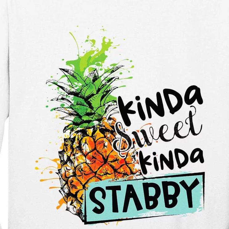 Kinda Sweet Kinda Stabby Tall Long Sleeve T-Shirt