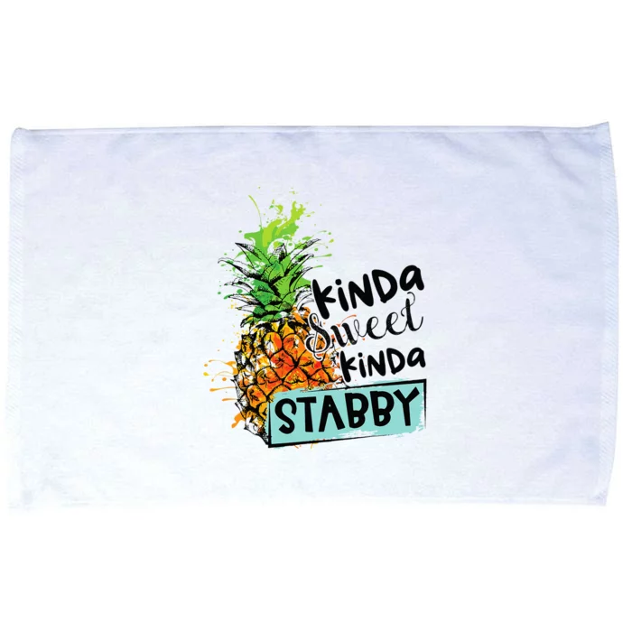 Kinda Sweet Kinda Stabby Microfiber Hand Towel